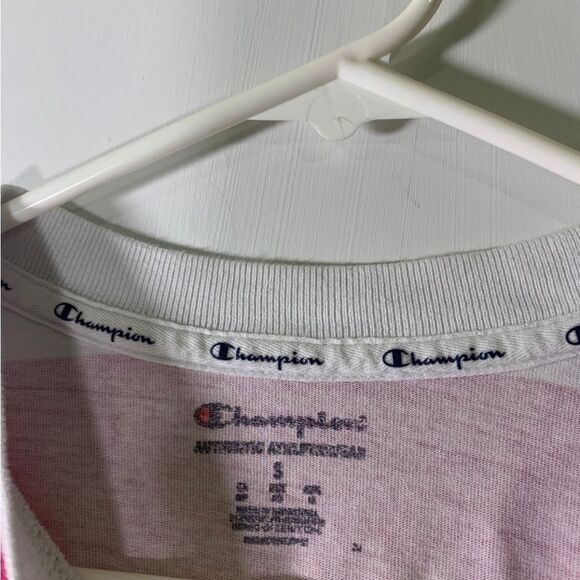 Champion Small White‎ and Pink Sweatshirt - Picture 6 of 8